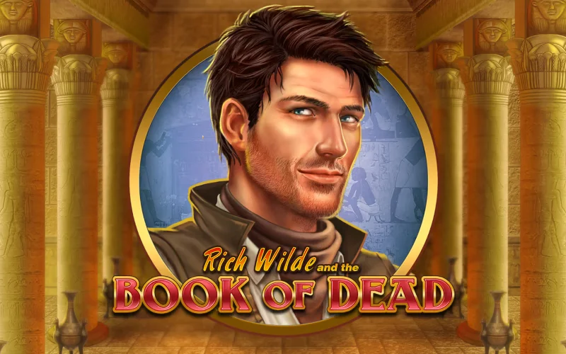 Find ancient treasures in the Book of Dead game at DBbet Casino.