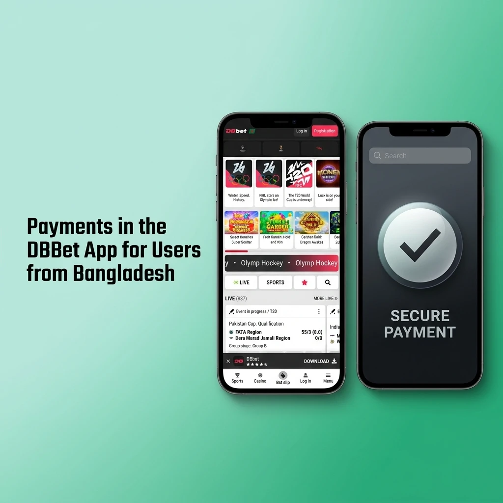 DBBet app payment methods in Bangladesh including Bkash, Nagad, Rocket, crypto options with 500 BDT minimum deposit